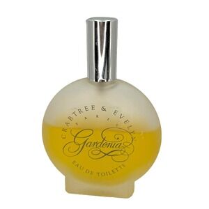 Vintage Crabtree & Evelyn Paris 3.5 Oz 100ml Gardenia Eau De Toilette Spray 1990